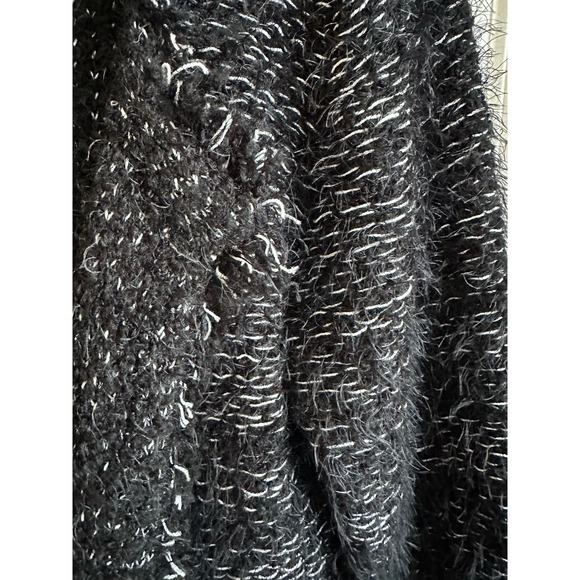 1 State Eyelash Yarn Wool Blend Open Cardigan Sz. Large - Picture 3 of 9